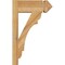 Ekena Millwork Olympic Arts & Crafts Rough Sawn Outlooker, Western Red Cedar, 6"W x 14"D x 22"H OUT06X14X22OLY03RWR - alternate 2
